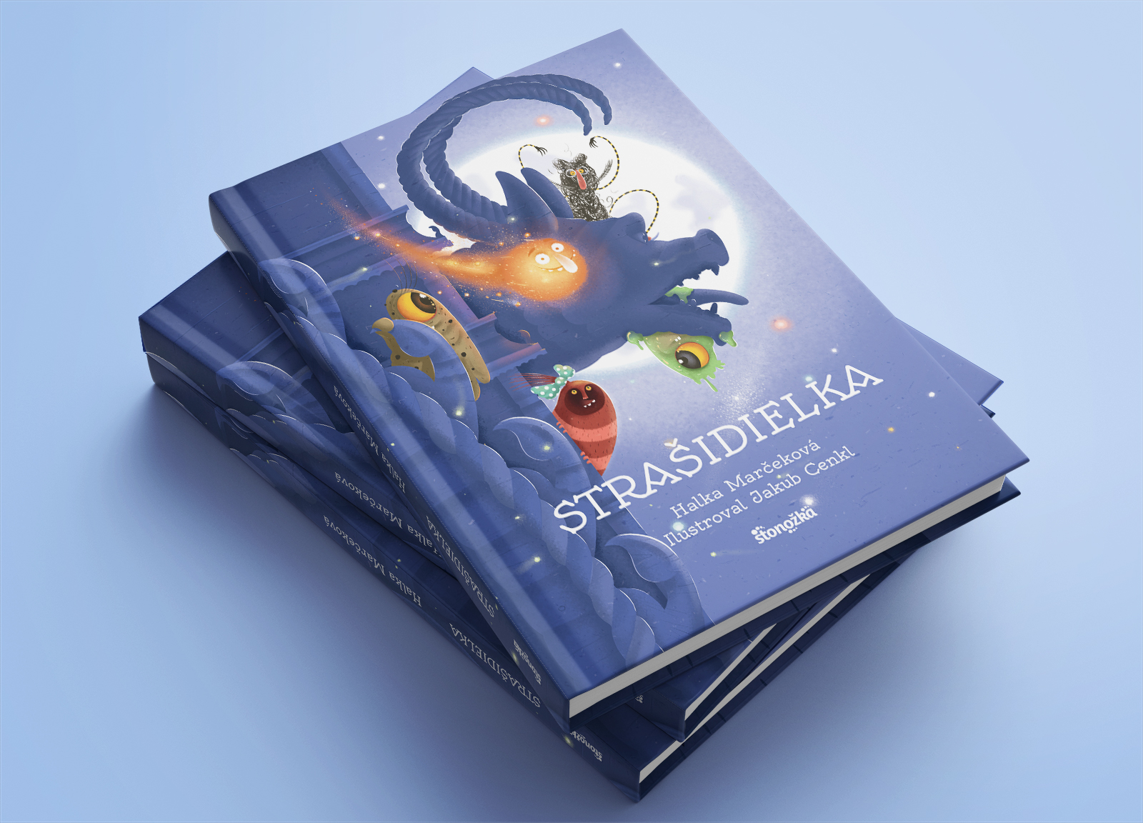 Children's book Strašidielka, Halka Marčeková