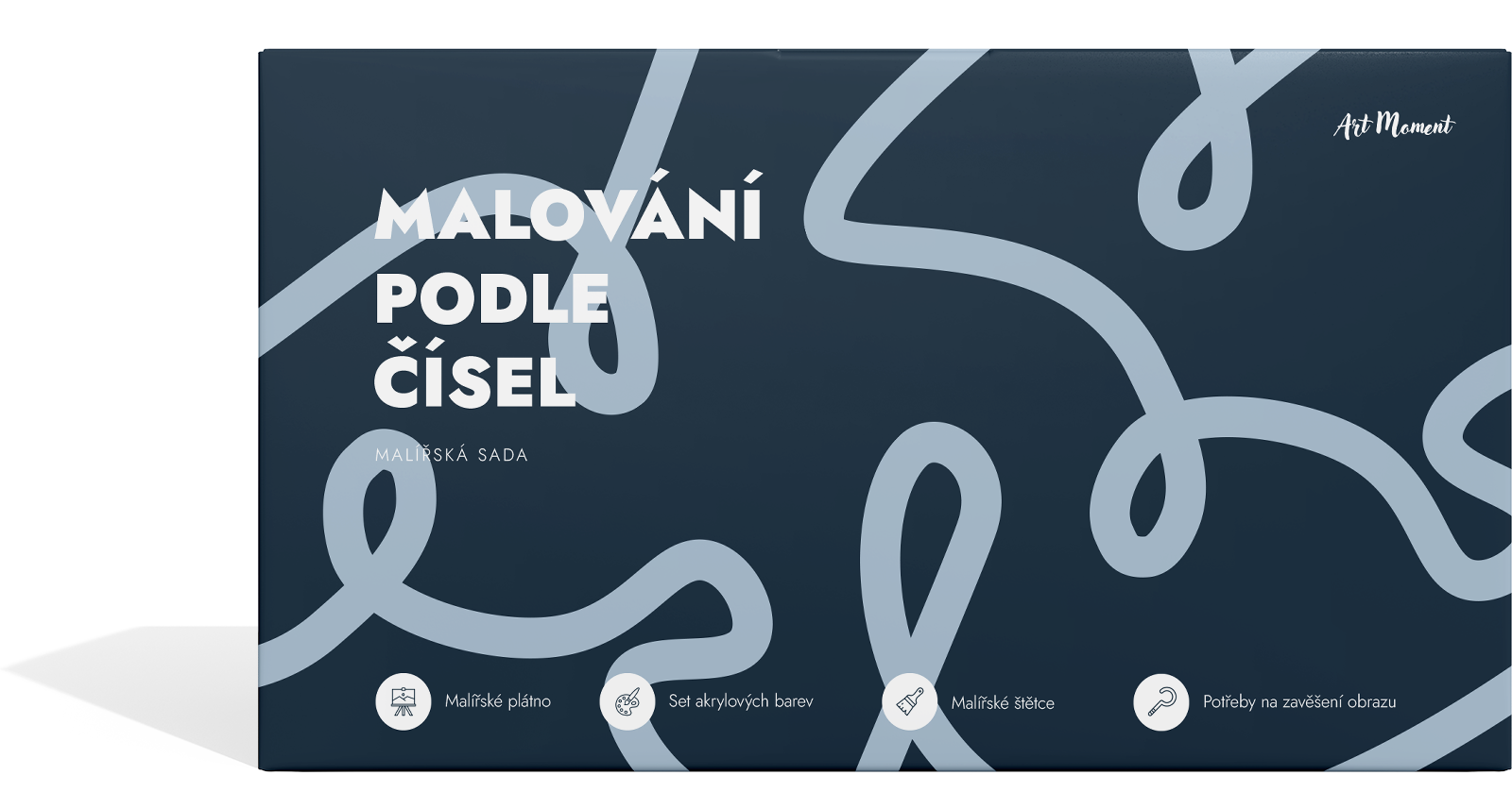 Malování podle čísel packaging